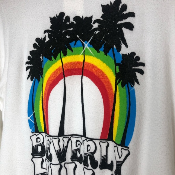 NWT Dream Scene Beverly Hills Rainbow Sweatshirt - Picture 5 of 7